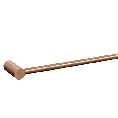 מוט מגבת בודד 80 ס״מ STYLO רוז גולד