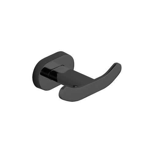 מתלה מגבת שחור מט דגם HAPPY-5711-BL