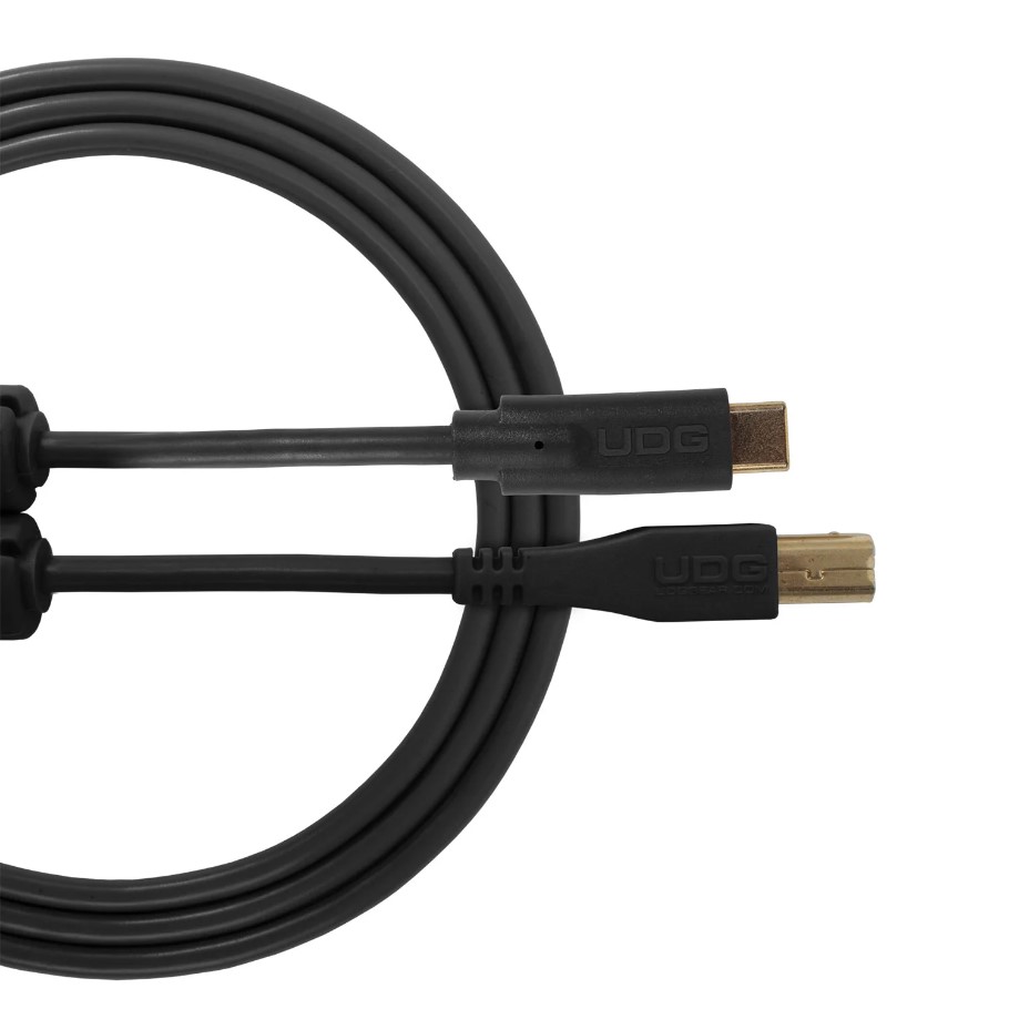 UDG Ultimate USB B to C Black 1.5M כבל שחור