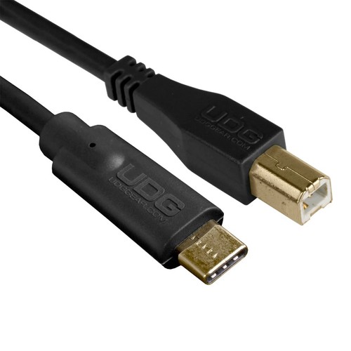 UDG Ultimate USB B to C Black 1.5M כבל שחור