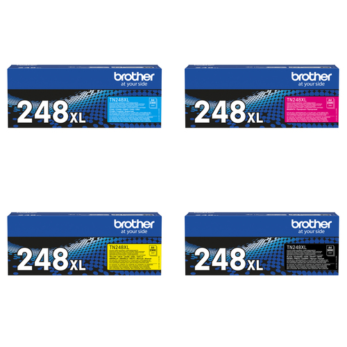 סט טונרים מקוריים Brother TN-248XL