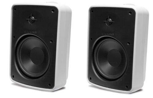 זוג רמקולים לתנאי חוץ בתקן IP66 מבית Truaudio דגם OP8.2