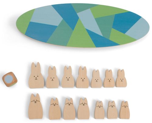 משחק שיווי משקל ארנבונים מתנדנדים Balance Bunnies