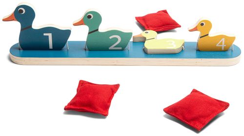 משחק קליעה למטרה עם שקים - ברווזים בשורה Ducks In A Row
