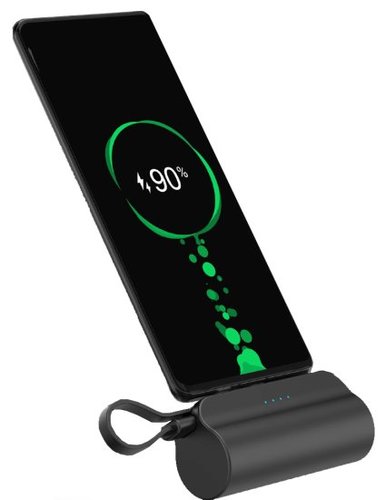 סוללה ניידת חיבור ישיר לשקע טעינה 5000MAH TYPE-C