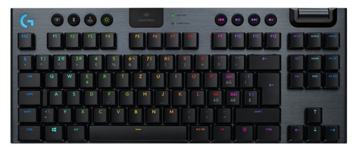 מקלדת גיימינג מכאנית אלחוטית Logitech G915 TKL RGB