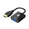 כבל מתאם מוזהב HDMI זכר ל-VGA נקבה HP DHC-CT500 1080p