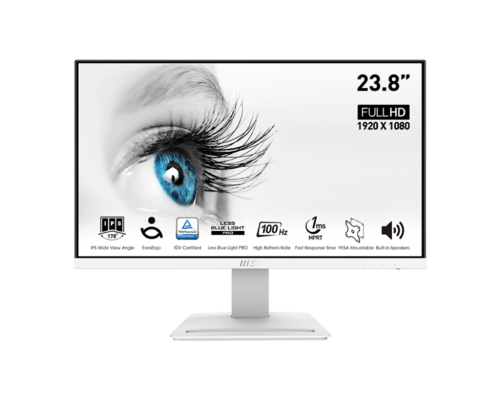 מסך מחשב לבן עסקי MSI PRO MP243XW