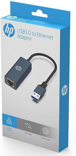 מתאם USB 3.0 לרשת RJ-45 מהיר HP DHC-CT101