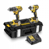 סט אימפקט ומברגה/מקדחה Dewalt DCK266P2 5.0Ah 18V