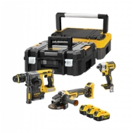 סט אימפקט, פטישון ומשחזת Dewalt DCK305P3T 5.0Ah 18V