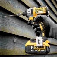 סט אימפקט ומברגה/מקדחה Dewalt DCK266P2 5.0Ah 18V