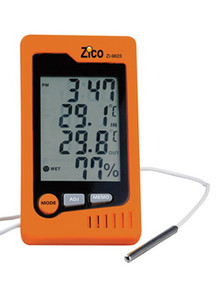 מד טמפרטורה ולחות ZI-9623 ZICO