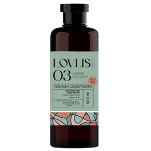 מרכך צמחים מזין נוריש 03 סרפד רימונים ולבנדר LOVLIS PRO
