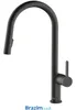 ברז מטבח נשלף K655-MB שחור