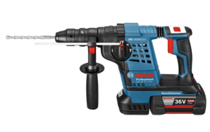 פטישון נטען 36V עם 3 סוללות 4.0Ah – Bosch Professional