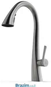 ברז מטבח נשלף K58601-GM גרפיט