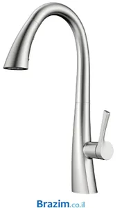 ברז מטבח נשלף K58601-BN מוברש