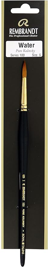 מכחול שיער טבעי REMBRANDT SERIES 100  (מספר 6)