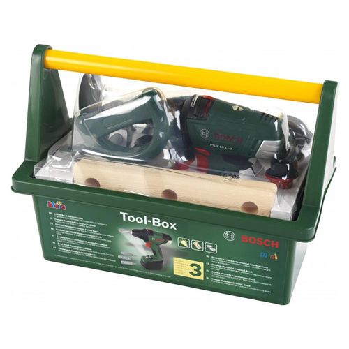 קופסת כלי עבודה פתוחה + מברגה מבית בוש - BOSCH 8520