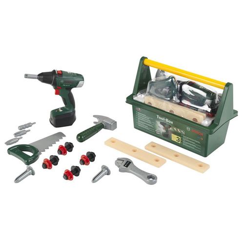 קופסת כלי עבודה פתוחה + מברגה מבית בוש - BOSCH 8520