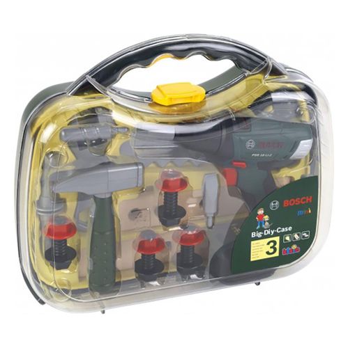 מזוודה כלים שקופה ומברגה בוש - Bosch Mini 8584