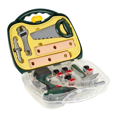מזוודה כלים שקופה ומברגה בוש - Bosch Mini 8584