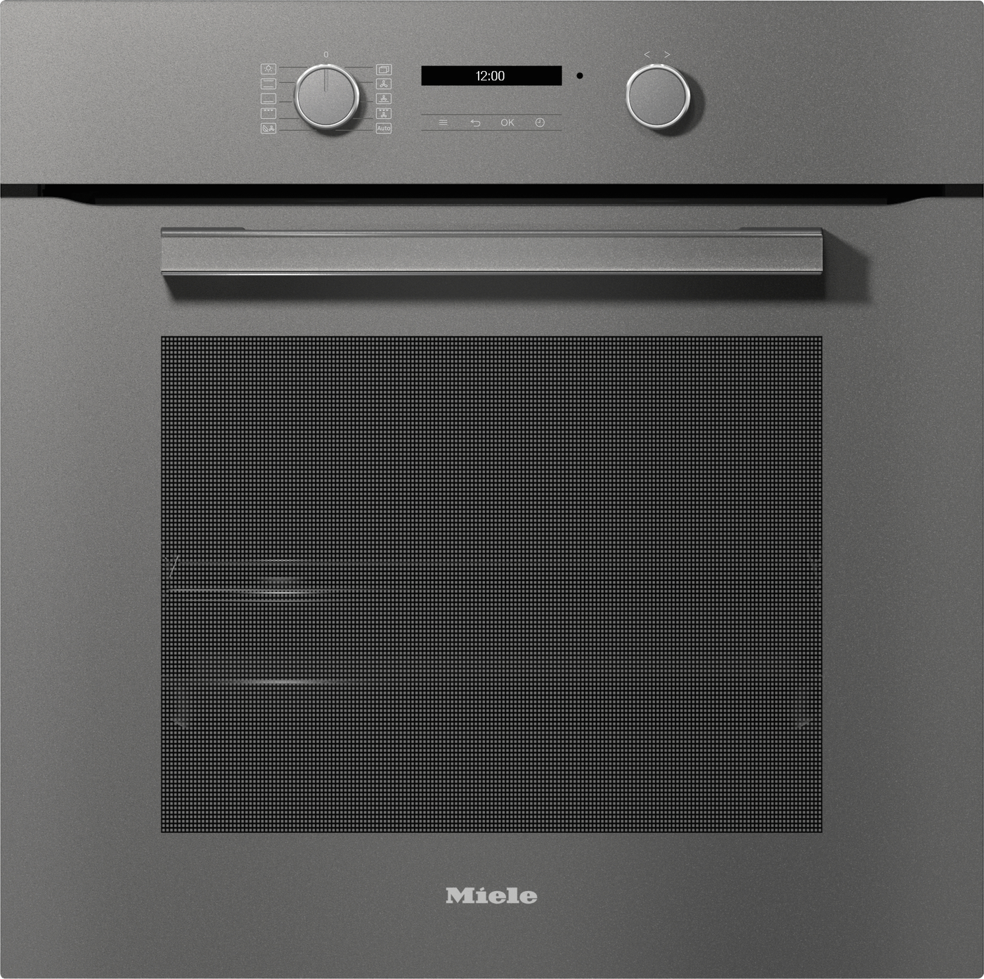 תנור בנוי H2861 BP gray MIELE