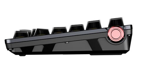 מקלדת גיימינג מכנית RGB עם מגבר אוזניות מובנה FiiO KB3