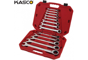 סט 13 מפתחות רינג רצ’ט פתוח מ״מ CR-V – KASCO K-19802