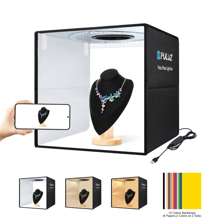 אוהל אור עם תאורה 40x40 ס"מ