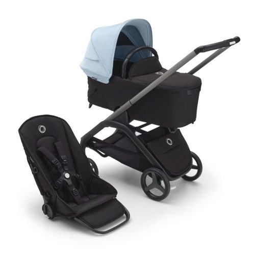 חבילת לידה הכל כלול עגלת בוגבו דרגון פליי- Bugaboo Dragonfly שידה רחבה 100 ס