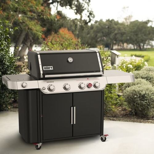 גריל גז וובר 4+1 מבערים +כירת צד וובר Weber Genesis E435