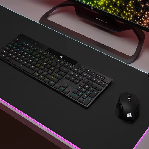 מקלדת גיימינג אלחוטית דקה Corsair K100 Air Wireless Ultra-Thin RGB