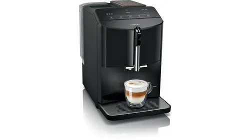 מכונת קפה SIEMENS אוטומטית EQ300 Piano Black