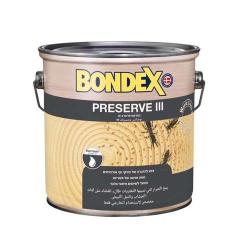 משמר עץ שקוף BONDEX Preserve 