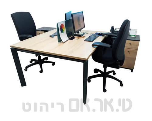 שולחן מנהל דגם רומא כפול