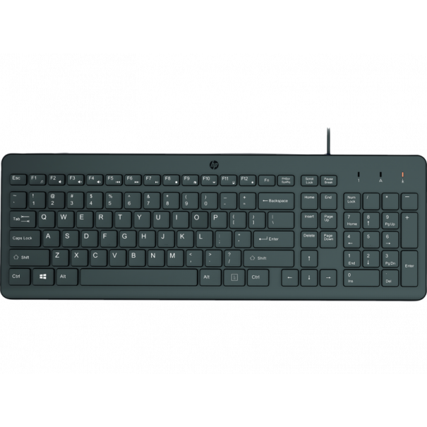 מקלדת חוטית USB , עיברת , דגם HP 150