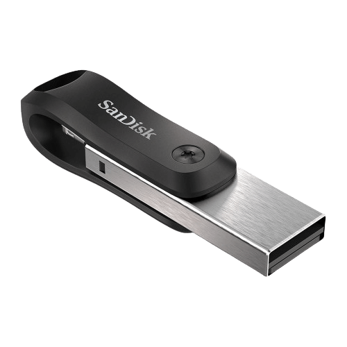 זיכרון נייד SanDisk iXpand Flash Drive GO 256GB SDIX60N-256G סנדיסק