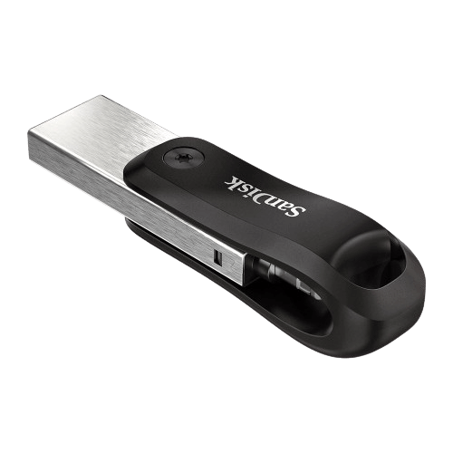 זיכרון נייד SanDisk iXpand Flash Drive GO 64GB SDIX60N-64G סנדיסק