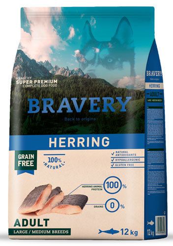 Bravery הרינג בוגר בינוני גדול 12 ק״ג