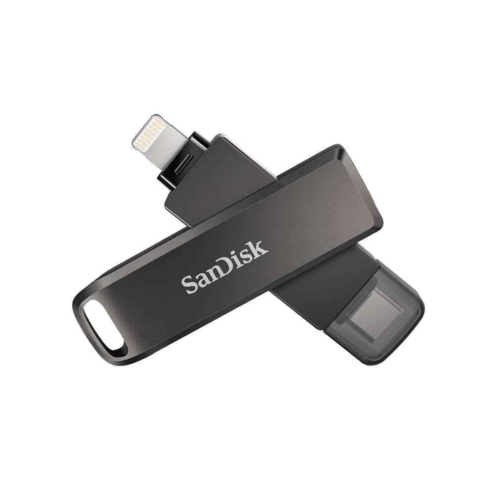 זיכרון נייד SanDisk iXpand Flash Drive Luxe 256GB SDIX70N-256G-GN6NE סנדיסק