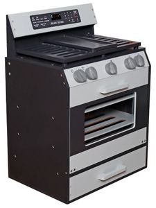 תנור בישול ואפיה עם מגירת אחסון תחתית