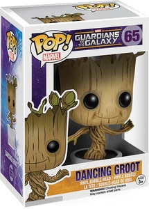 בובת פופ מארוול: שומרי הגלקסיה - גרוט רוקד - Funko POP! Marvel: Guardians of The Galaxy - Dancing Groot #65