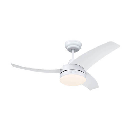 מאוורר תקרה ווסטינגהאוס 42″ LONGWOOD לבן עם שלט ולד מובנה 24W, מנוע DC