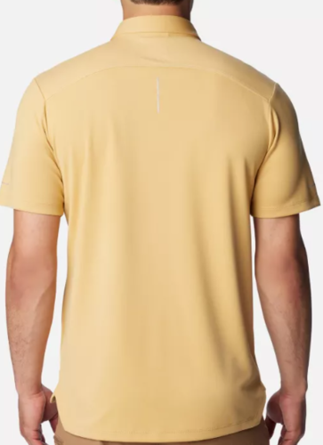 חולצת פולו קצרה  לגבר BLACK MESA POLO קאמל - Columbia