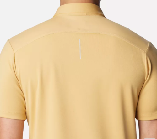 חולצת פולו קצרה  לגבר BLACK MESA POLO קאמל - Columbia