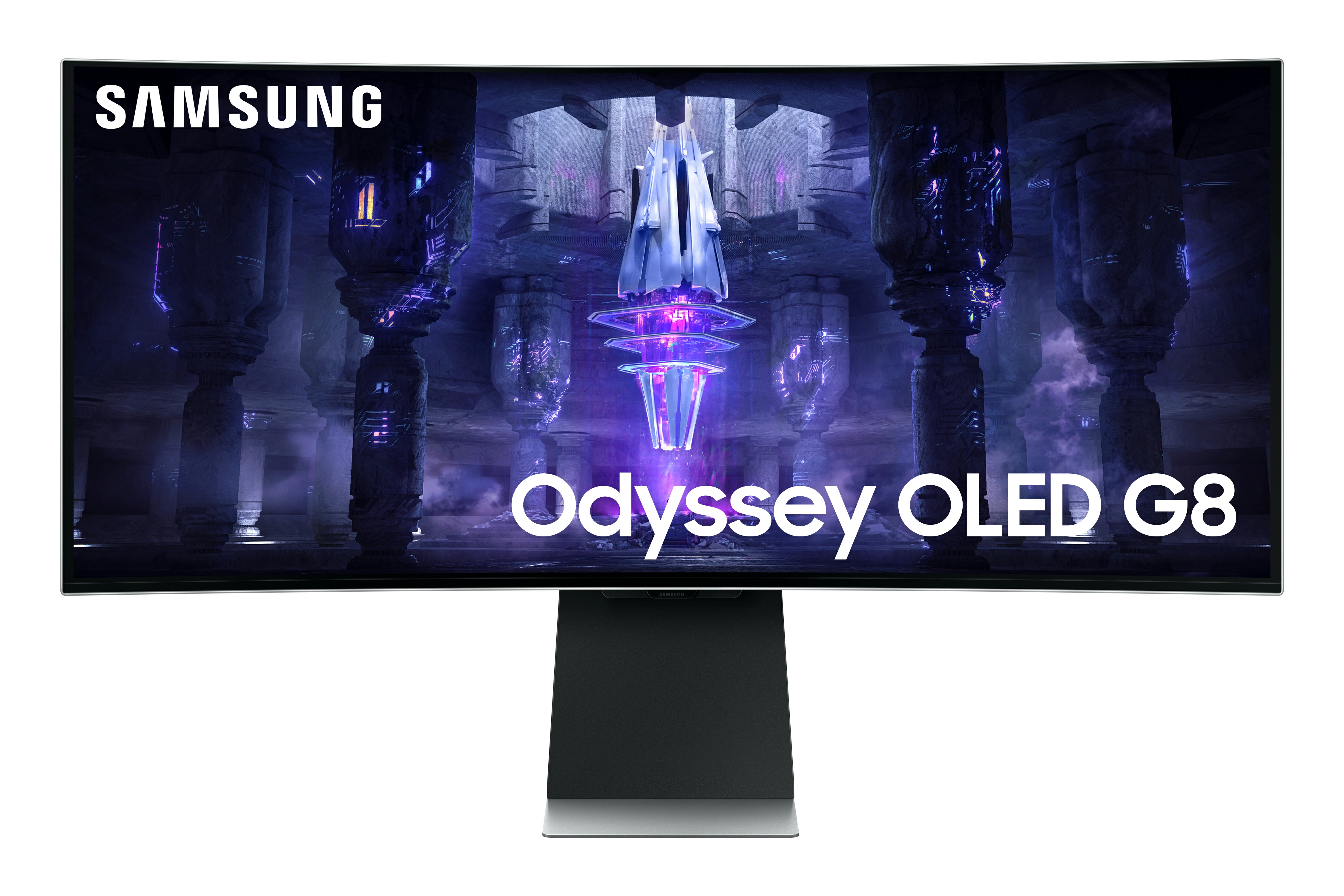 מסך מחשב גיימינג קעור Samsung Odyssey OLED G8 S34BG850SM UWQHD OLED 34