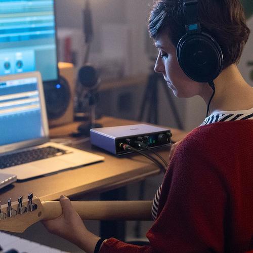 כרטיס קול 2x2 Livejack עם 2 כניסות קומבו EC1345 ברזולוציית הקלטה גבוהה מבית DONNER