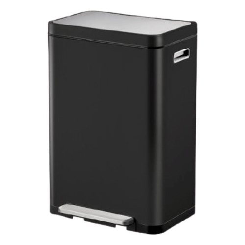 פח רגלית X-CUBE 45L מבית EKO בצבע שחור